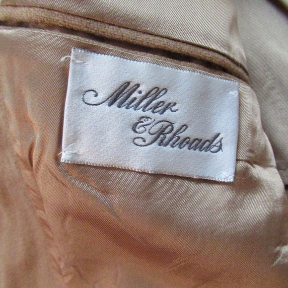 Miller & Rhoads Camel Hair Blazer - Picture 5 of 10